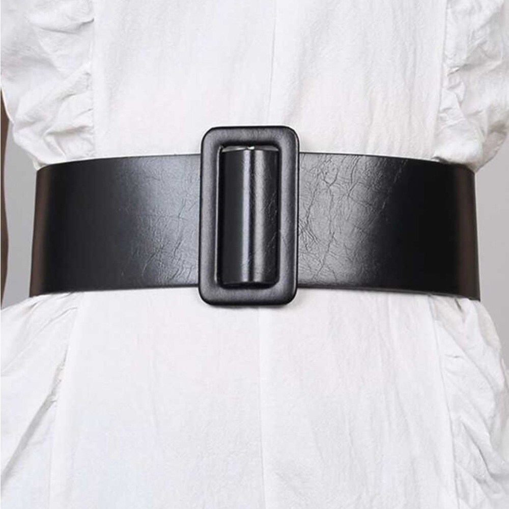 🆕 Wide Leather Dress/Coat Belt